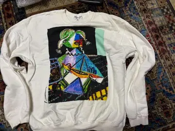 초레어 희귀 80~90년대 빈티지 구제 의류 피카소 맨투맨 M 사이즈