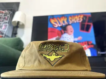 USA KROOKED skateboards 스케이트보드 캡 카키