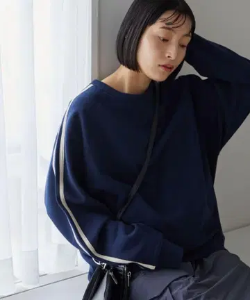 FREAK'S STORE 제리 코스비 별주 라인 래글런 맨투맨