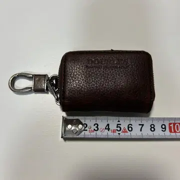 더블스 DOUBLES 가죽 키케이스 브라운