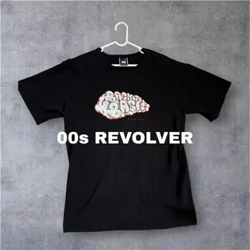 00s REVOLVER 블랙 T셔츠