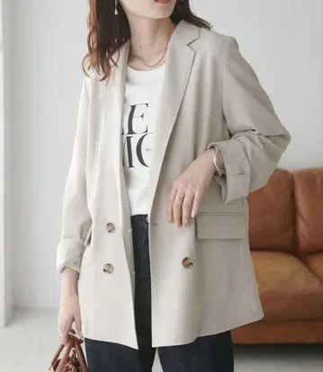 테크 린넨 셔츠 자켓