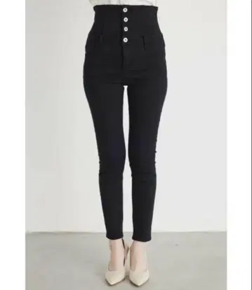 rienda 퀼팅 포켓 H/W DENIM PT
