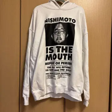 XL 미사용 새상품 NISHIMOTO IS THE MOUTH 후드티