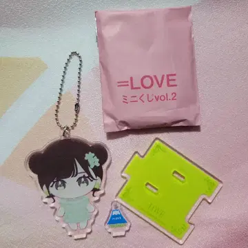 [ LOVE ] 미니 복권 키링 모로하시 사나 야마나시 지역 한정 시크릿
