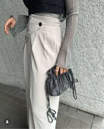 코코딜 랩 디자인 팬츠