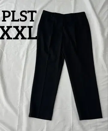 PLST 슬랙스 XXL 블랙