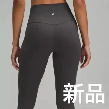 새상품 lululemon Align 하이웨스트 레깅스 S/P 다크 그레이