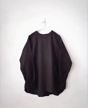 카구레 코튼 울 크루넥 오버 셔츠