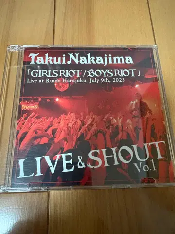 나카지마 타쿠이 LIVE & SHOUT Vol.1