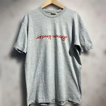 호주산 00s Done 프린트T셔츠 그레이