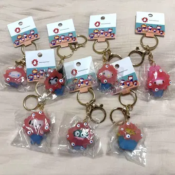 산리오 미야쿠미야쿠 클리어 키링 전 종류 컴플리트 세트