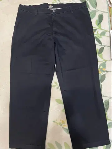 Lee 초와이드 치노 팬츠 네이비 relaxed fit