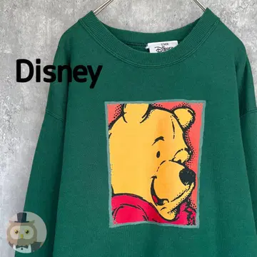 [ USA ] 디즈니 곰돌이 푸 맨투맨 트레이닝복 구제 의류 레트로
