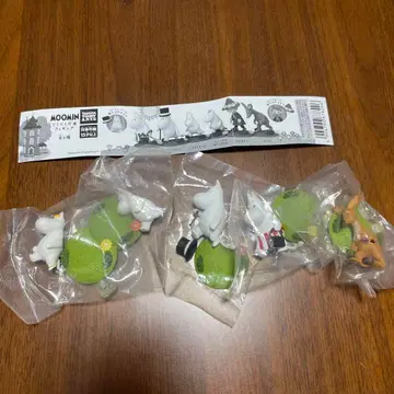 무민 캡슐 토이 뚜벅뚜벅 행진 피규어 5종 세트