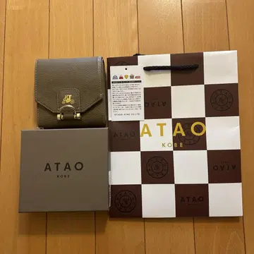 ATAO 그레이 접이식 지갑