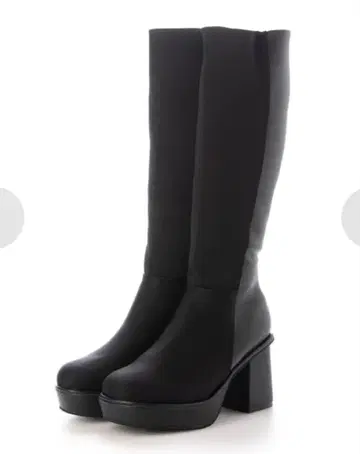 새상품 YOSUKE 통굽 롱 부츠 L 사이즈