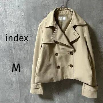 4268 [ index/인덱스 ] 숏 트렌치코트 M 봄/가을 코트