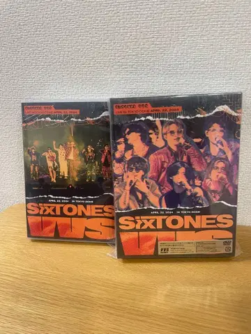 SixTONES VVS DVD 초회반 일반ver