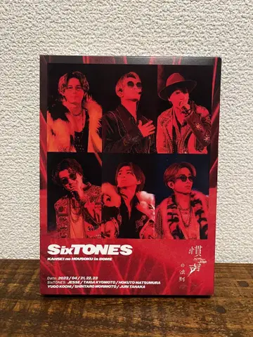 SixTONES 관성의 법칙 [ 초회 한정판 ] Blu-ray
