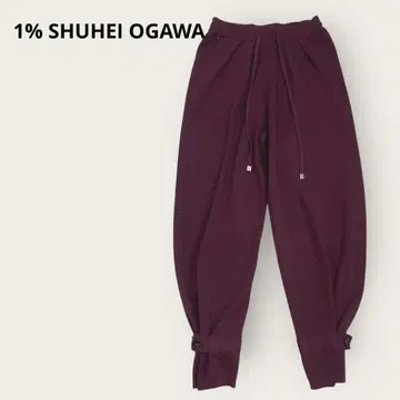 1% SHUHEI OGAWA 여성용 니트 2WAY 조거 팬츠 스트레이트