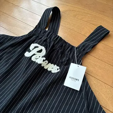 퍼슨즈 오버롤 블랙 택 포함 새상품 QVC