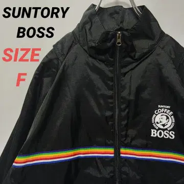 SUNTORY BOSS 산토리 보스 레인보우 2way 자켓 보스점퍼