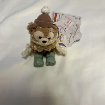 디즈니씨 더피 댄싱 스노우플레이크 봉제 인형 스트랩