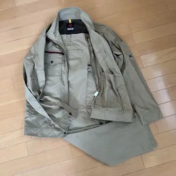 BURTLE 워크 자켓&팬츠 3L 베이지 7051 7052