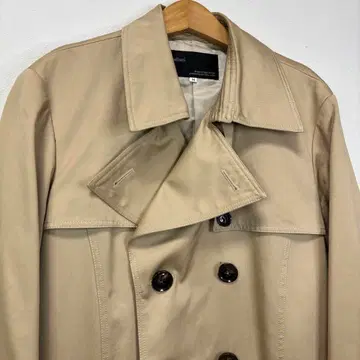 halluci 하르시 트렌치 코트 베이지 숏 롱 2way