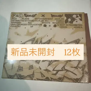 미개봉 새상품 seventeen CxM COMPACT Ver. 12장