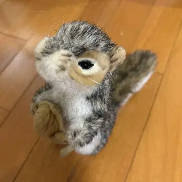 HANSA 다람쥐 봉제 인형 약 15cm