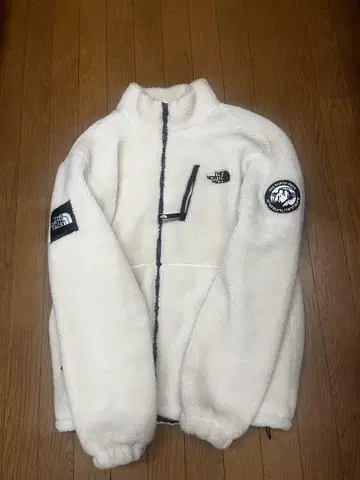 THE NORTH FACE 플리스 자켓 XL 화이트