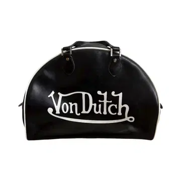 [ Von Dutch ] 보스턴 백 화이트 블랙