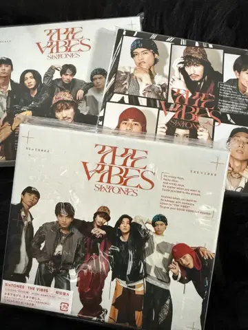 SixTONES THE VIBES 3장 세트