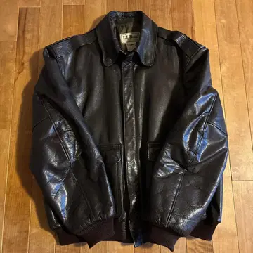 L.L.Bean/used 가죽 자켓/A2 타입 플라이트 자켓