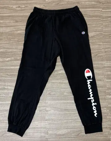 Champion 빅 로고 코튼 조거 팬츠 스웨트 팬츠 L
