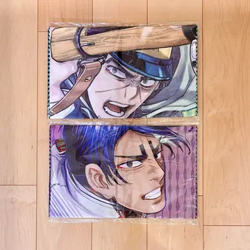 츠키시마 중사 코이토 소위 대형 타월 골든 카무이