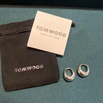 [새상품급] TOMWOOD 아이스 후프 스몰 실버 귀걸이