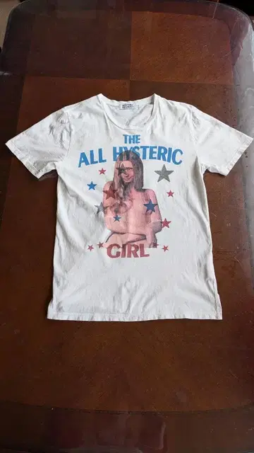 THE ALL HYSTERIC GIRL 티셔츠 M 사이즈 화이트