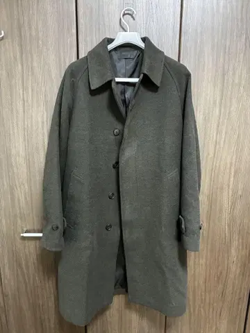 UNIQLO 올리브 XL 스텐카라 코트