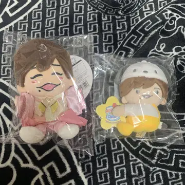 아이돌 캐릭터 봉제 인형 2체 세트