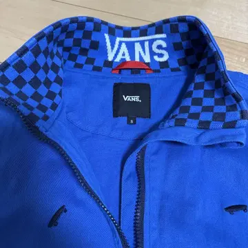 vans 점퍼 어둡고 차분한 파랑