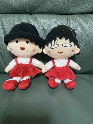 마루코는 아홉살 봉제 인형 마스코트 모음