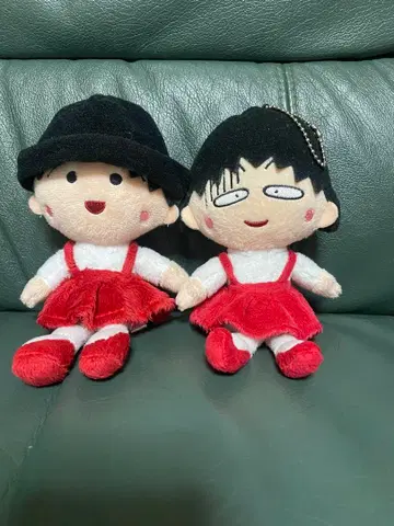 마루코는 아홉살 봉제 인형 마스코트 모음