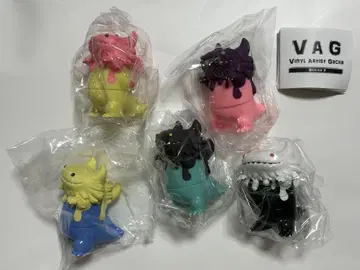 VAG7 Vinyl Artist Gacha 랑지롱 5체 풀컴프 세트