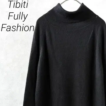 Tibiti Fully Fashion 니트 캐시미어 터틀넥