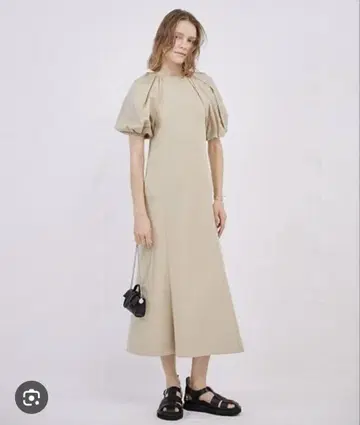 Mila Owen 퍼프 슬리브 원피스 M
