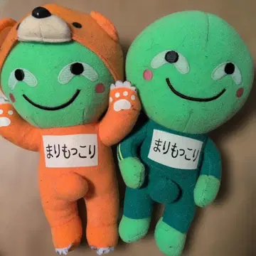 마리모코리 봉제 인형 2체 세트 신장 22cm