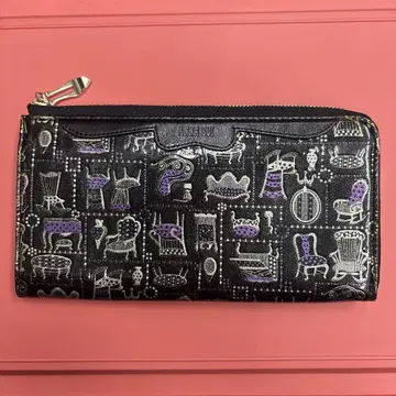 ANNA SUI 의자 모티브 장지갑
